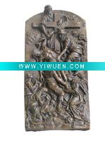 Wholesale Bronze religious cross statue