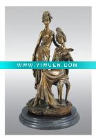 Wholesale Bronze Beauty Statue with antique reproduction