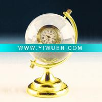 Wholesale crystal crafts crystal clock crystal gift