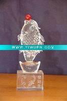 Wholesale Glass Carved Fish