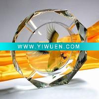 Wholesale high quality crystal ashtray
