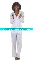 Wholesale fashion woman's long sleeve pajama suit