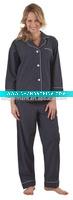 Wholesale fashion woman's long sleeve pajama suit