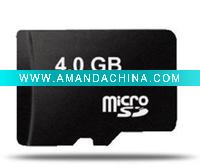 Wholesale 4GB micro sd memory card