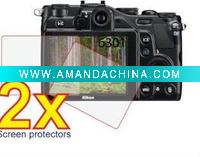 Wholesale professional PET material high transaprent clear screen protector for cameras