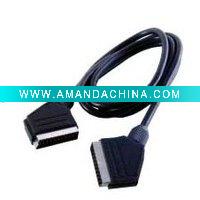 Wholesale 21pin scart cable,scart cable,scart