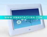 Wholesale 7 inch digital photo frame with multi-function