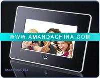 Wholesale 7" aluminium brush digital photo frame B21