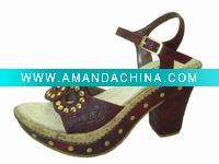 Wholesale woman high heel wedding shoe
