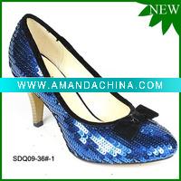 Wholesale ladies fashion shoes,wedding shoes, party shoes,SDQ09-36 direct supply from factory