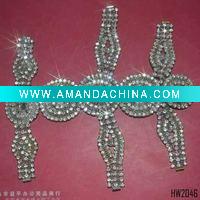 Wholesale fashion rhinestone wedding shoe buckles