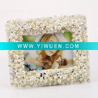 Wholesale pearl metal photo frame
