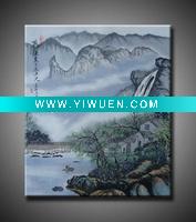 New design landscape painting with frame