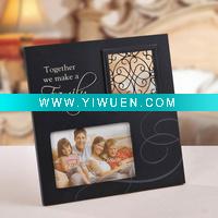 Wholesale 6" * 4 " Family MDF wood photo frame
