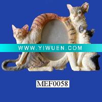 Wholesale polyresin cat frame
