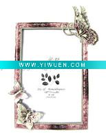 Wholesale PEWTER FLORAL FAERY PHOTO FRAME 4X6''