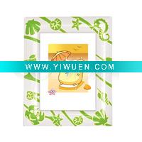 Wholesale 7" Wood Grain Photo Frame-GSLQ-018