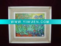 Wholesale ivory white wedding photo frame, oil painting frame,picture frame