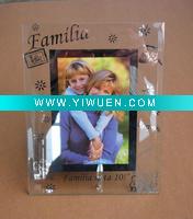 Wholesale clear mirror wash glass photo frame