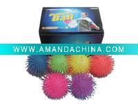 Wholesale 5-INCH HAIRY BALL.12PCS.W/LIGHT.