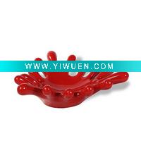 Wholesale fashion red porcelain craft