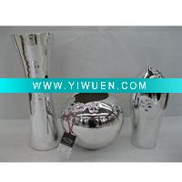 Wholesale Fashion silver porcelain vase supplier