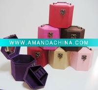 Hexagon jewelry box