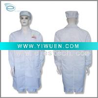 Wholesale anti static smock, blue & white, 5mm strip