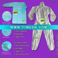 Wholesale protective disposable non-woven coverall (disposable nonwoven coverall, disposable non woven coverall)
