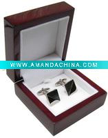 Hot Popular Wooden Cufflink Box (ZDL11-853)