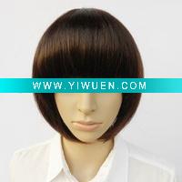 Wholesale Women Cosplay Party Heat Resistant Fibre Short Hair Wig