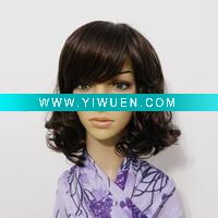 Wholesale female Cosplay Party Heat Resistant Fibre short Hair Wig