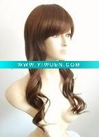 Wholesale female fashion Cosplay Party nylon hair Heat Resistant Fibre long Hair Wig