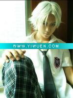 Wholesale white cosplay wig YZF-W0018