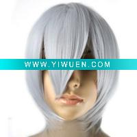 Wholesale COW-174 short kanekalon cosplay wigs