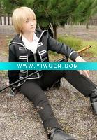 Wholesale Short Light brown cosplay wig boy's hair wig YZF-W0007