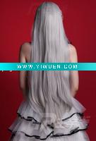 Wholesale COS-038D vocaloid-haku/Final Fantasy VII-Sephiroth/REBORN!-Superbia Squalo COSPLAY WIGS