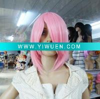 Wholesale OEM Cosplay Pink Wigs Supplies