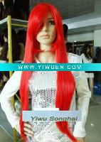 Wholesale Make Up Cosplay Red Full Lace Wig