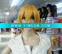 Wholesale Popular Girl's Cosplay Brown Wig Hair