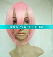 Wholesale Cute Style Girl's Cosplay Pink Wig