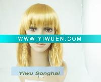 Wholesale OEM Beauty Brown Cosplay Wigs Hair