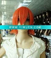 Wholesale Short Cosplay Orange Hair Wigs