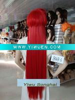 Wholesale Romantic Long Cosplay Red Wig