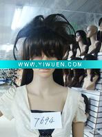 Wholesale Black Female Cosplay Hair Wig