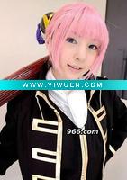 Wholesale Beautiful Girl's Cosplay Pink Wig
