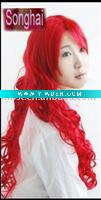 Wholesale Beautiful Long Red Oem Cosplay Wig