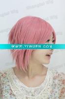 Wholesale Popular Colorful Short Cosplay Human made wigs
