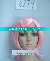 Wholesale OEM Cosplay Pink Hair Wigs