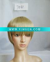 Wholesale Simple styel Short Cosplay Human Hair WIg